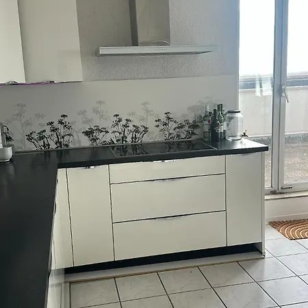 Appartement Exklusives Penthouse Mit Sauna Am Rhein, Naehe Duesseldorf Messe Airport, 180m2 Luxus, 150m2 Terasse Ideal Fuer Gruppen, Shootings, Content Creator